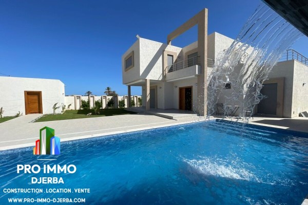 Une villa de haut standing à vendre à Djerba